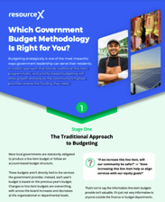 Cover of Which Government Budget Methodology Is Right for You?