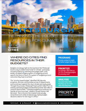 Image of city of Pittsburgh case study