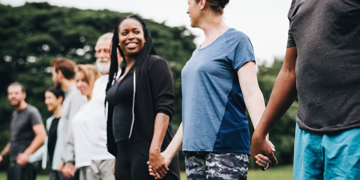 Members of the community working toward health priorities