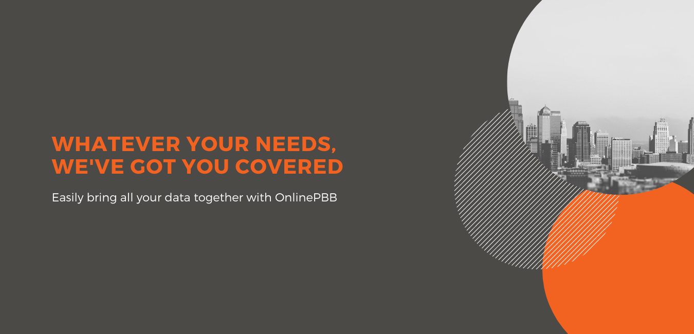 Bring data together with OnlinePBB Bring data together with OnlinePBB